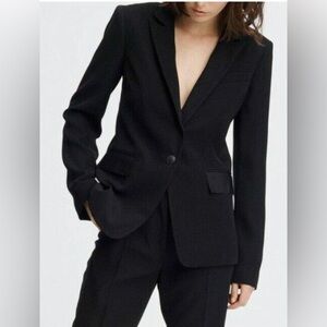 ✨⚡️💥 banana republic blazer fitted two button down women's slim refined Stretch